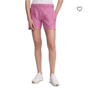 Rag & Bone City Pink Tie-Dye Sweatshorts 100% Organic Cotton Size S